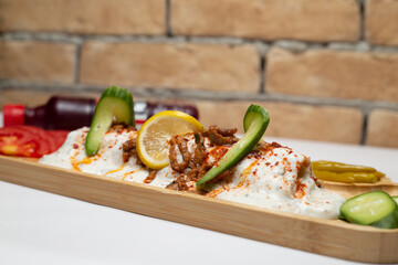 kebab, traditional Turkish meat