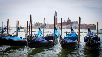 Fototapeta premium Gondolas of Venice