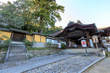Naklejka premium 初秋の金刀比羅宮 香川県琴平町 Kotohiragu Shrine in early autumn Kagawa-ken Kotohira town