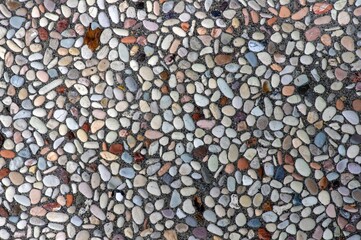 Colorful stones for natural background