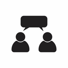 Two people with single balloon. Like-mindedness sign.