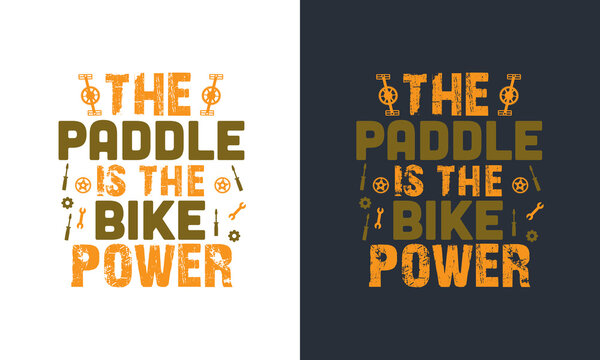 Bicycle print design with quote bike lover Vector Design illustration for fashion fabrics textile graphics prints.