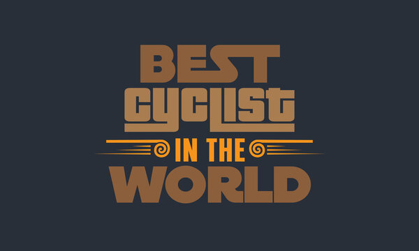 Bicycle print design with quote bike lover Vector Design illustration for fashion fabrics textile graphics prints.