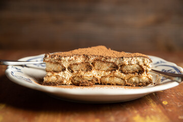 Tiramisu Close-up