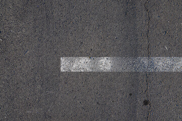 Aerial top view abstract texture and background of car tire drift skid mark on road race track,...