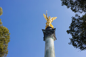 Angel of peace in Munich, Germany