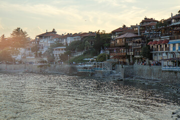 view of the town