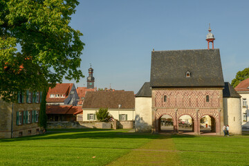 Fototapeta na wymiar View at the abbey of Lorsch in Germany, Unesco world heritage