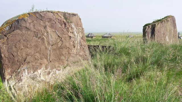 Valley of the Kings, Scythians, Salbyk Kurgan, Ancient settlements, Khakassia, Russia