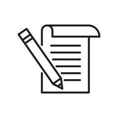 document icon isolated sign symbol