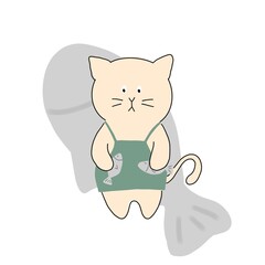 cooking cat and chef cat