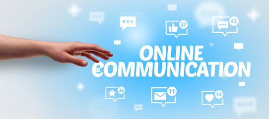 Close-Up Of Cropped Hand Pointing