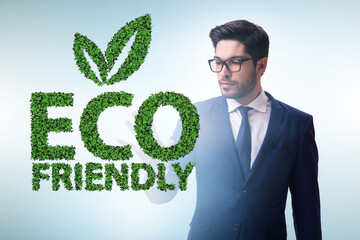 Eco friendly illustration in ecology concept