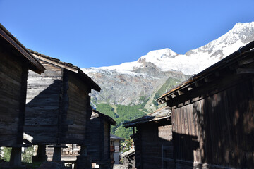 Kornspeicher in Saas-Fee