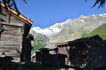 Kornspeicher in Saas-Fee