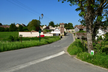 Longuesse, France - may 4 2018 : picturesque village