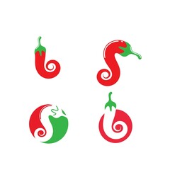 Chili icon vector illustration design