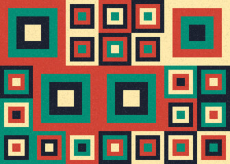 Abstract Geometric Pattern generative computational art illustration