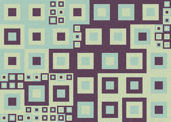 Abstract Geometric Pattern generative computational art illustration