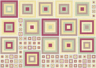 Abstract Geometric Pattern generative computational art illustration