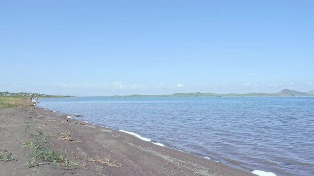 Lakes Shira and Bele, Beautiful lakes of Siberia, Khakassia, Russia
