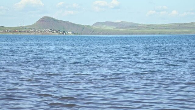 Lakes Shira and Bele, Beautiful lakes of Siberia, Khakassia, Russia