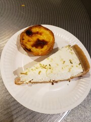 Lemon pie and portuguese candy!