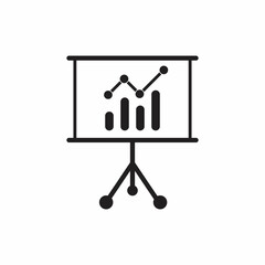 Presentation of Business Report Icon