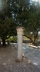 Ancient ruined column