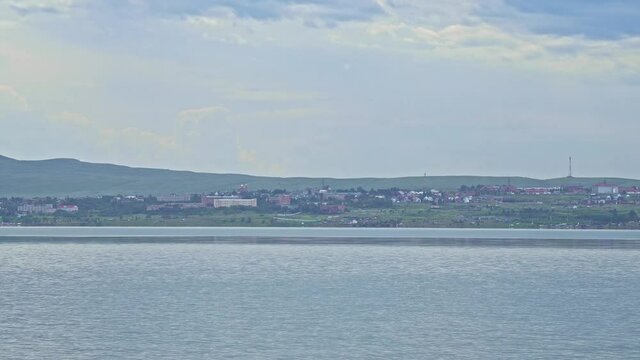 Lakes Shira and Bele, Beautiful lakes of Siberia, Khakassia, Russia