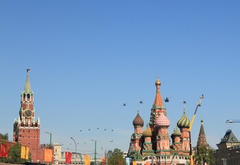 Fototapeta premium Red square