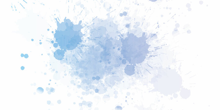 abstract blue watercolor. watercolor painting. background illustrations concept.