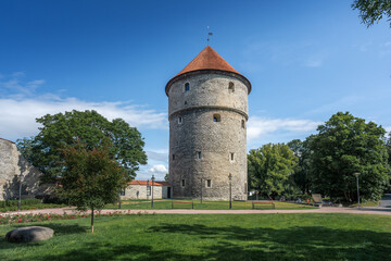Fototapeta na wymiar Kiek in de Kok medieval artillery tower - Tallinn, Estonia