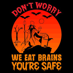 Don't worry we eat brains you're safe