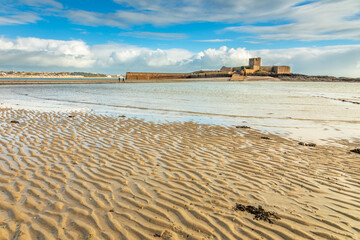 jersey, manche, uk, architecture, attraction, aubin, aubins, bastion, bay, beautiful, british, building, channel, coast, coastline, england, europe, fort, fortification, fortress, harbor, historic, hi