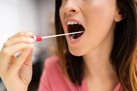 DNA Mouth Saliva Test Swab