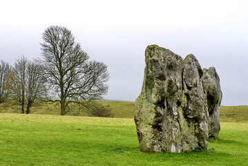 Neolithis stone circle in Avebury, England