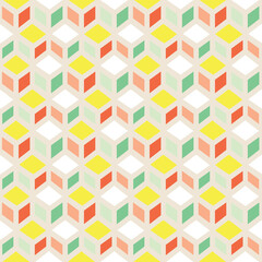 Retro Modern Geometric Seamless Pattern for party, anniversary, birthday. Design for banner, poster, card, invitation and scrapbook