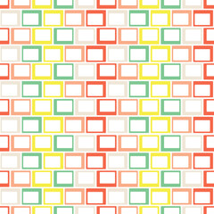 Retro Modern Geometric Seamless Pattern for party, anniversary, birthday. Design for banner, poster, card, invitation and scrapbook
