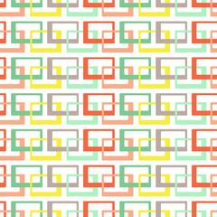 Retro Modern Geometric Seamless Pattern for party, anniversary, birthday. Design for banner, poster, card, invitation and scrapbook