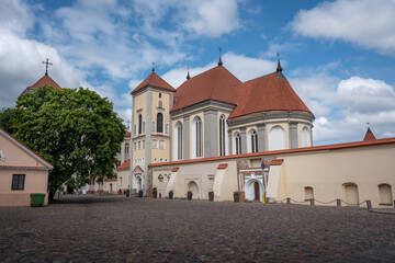 Fototapeta na wymiar Church of Holy Trinity - Kaunas, Lithuania