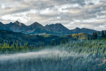 Beautiful view of the mountains.
