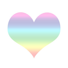 chrome hearts, rainbow lgbt, on a white background