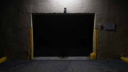 Night garage door