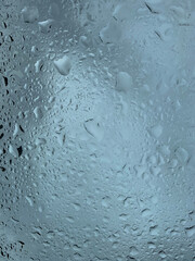 drops of water on the window