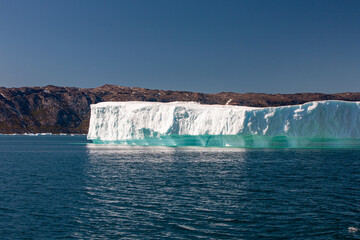 Icebergs in Disko Bay, Greenland