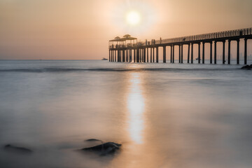 Obraz premium The Pier (Long exposure), Kuwait City