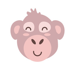 cute monkey face