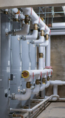 water heater, mechanical room