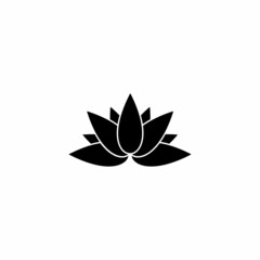 lotus flower icon set, lotus flower vector set